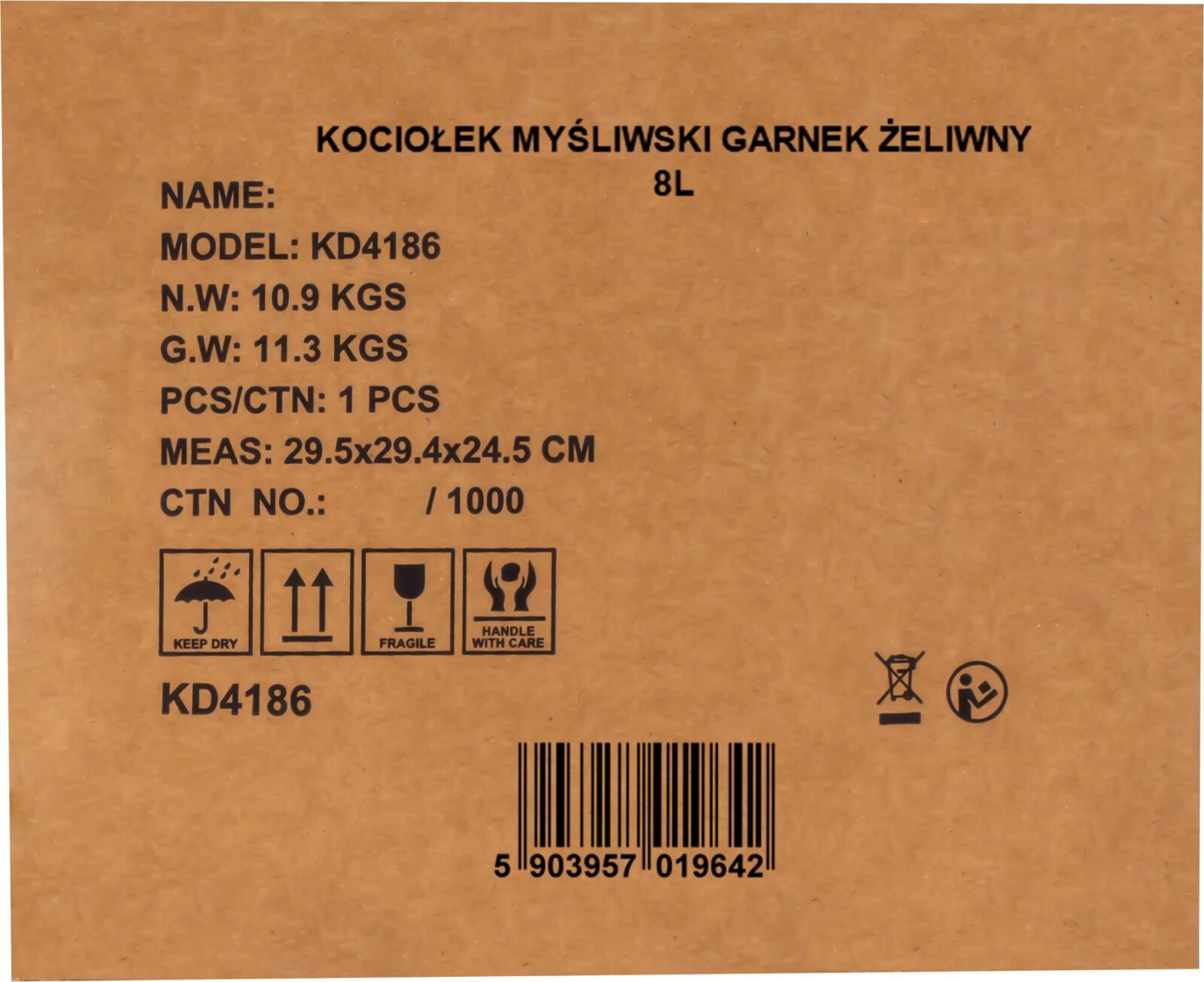 JAHIPOTT / MALMPOTT 8L KD4186