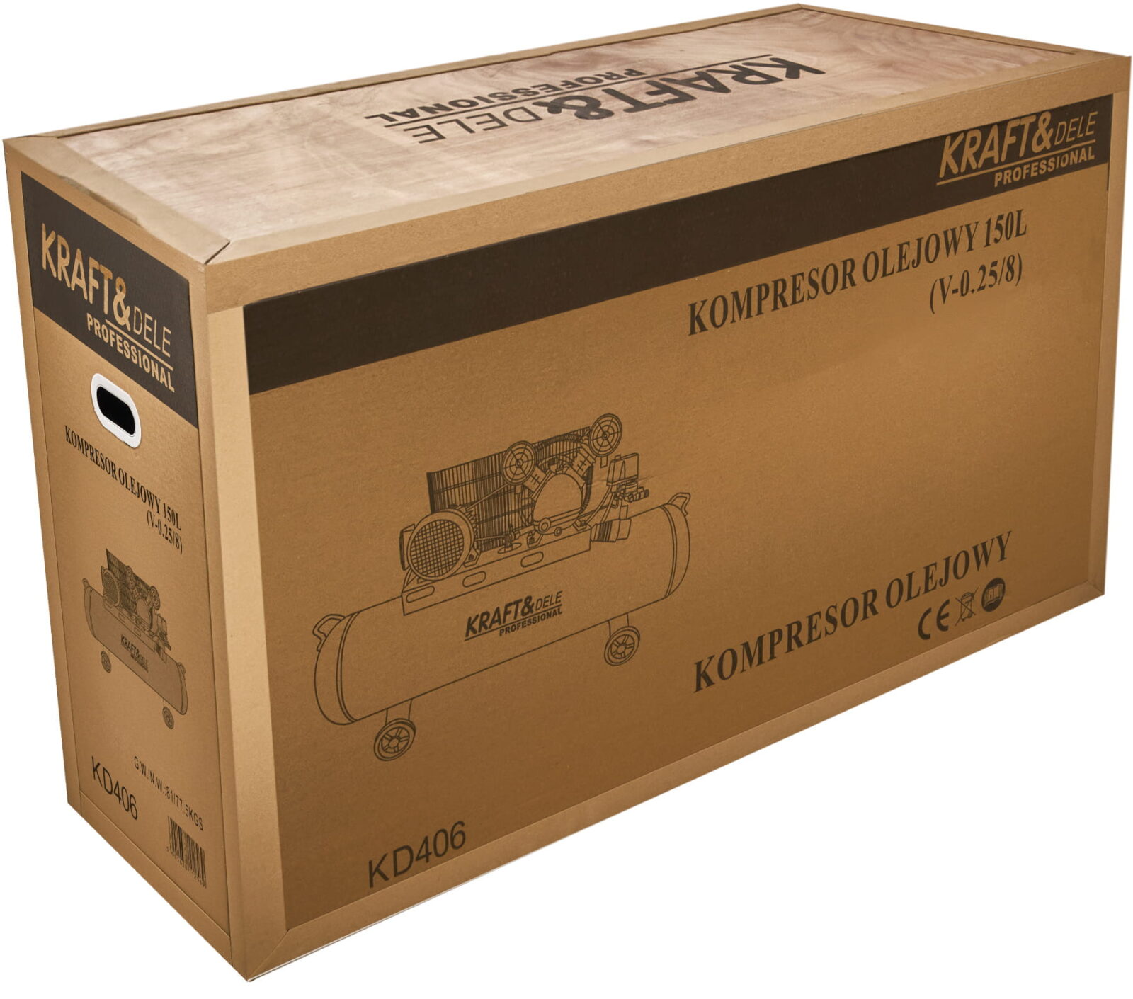 Õlikompressor 150L 400V KD406