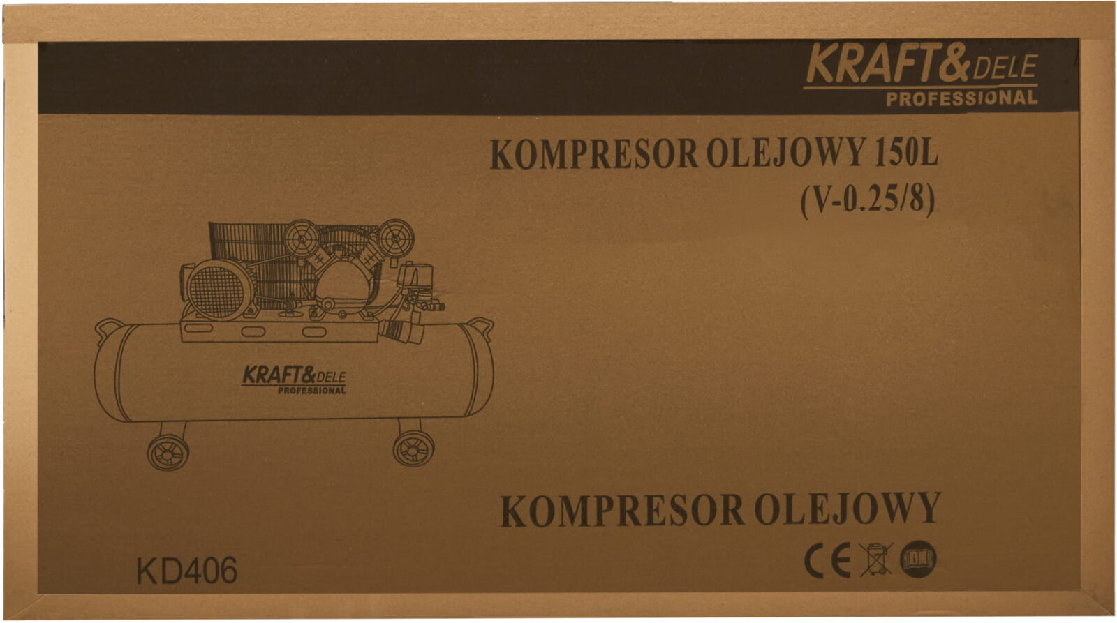 Õlikompressor 150L 400V KD406