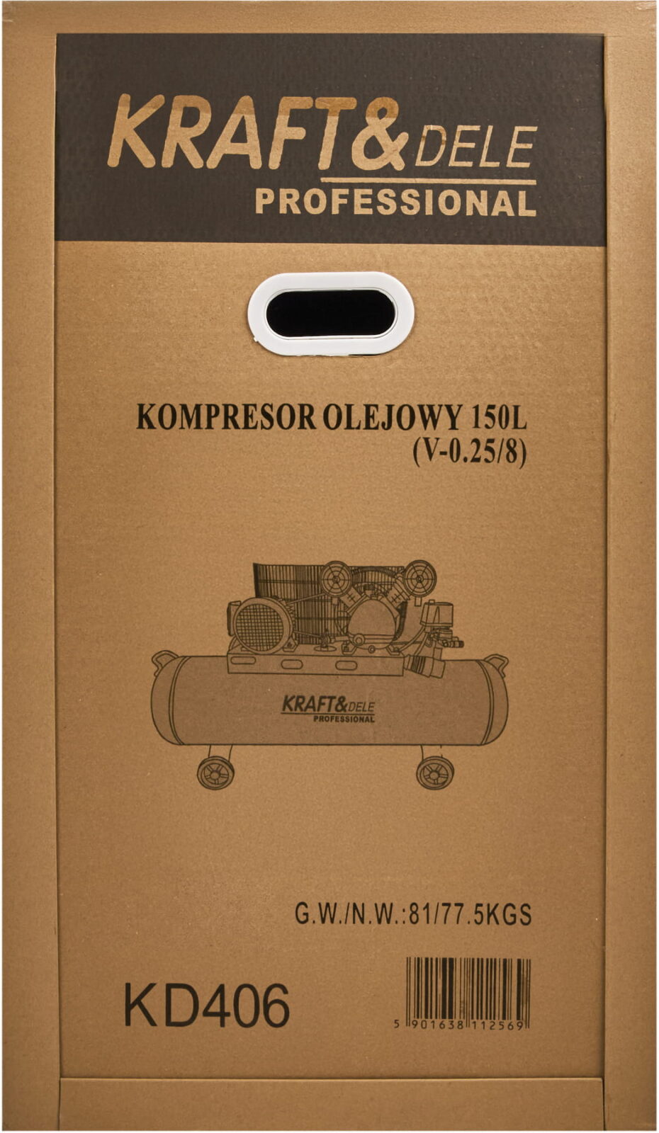 Õlikompressor 150L 400V KD406