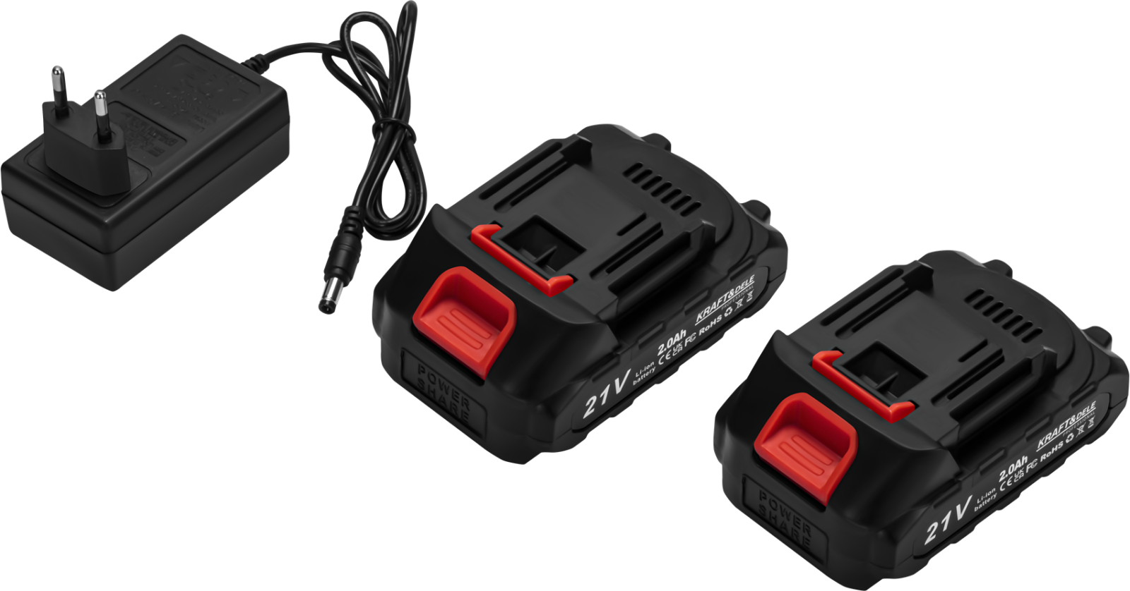 Akuniidetrimmer 21V 2Ah x 2tk 1000W 11000p/min KD5129