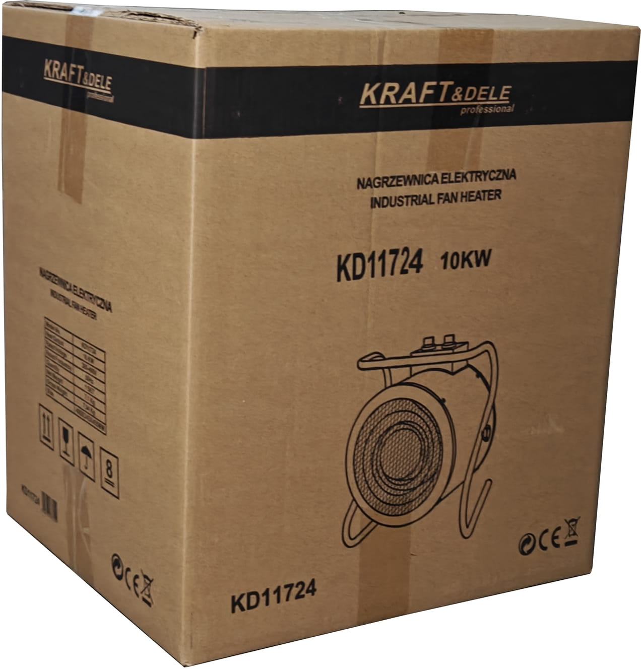 Elektriline puhurküttekeha 10kW KD11724