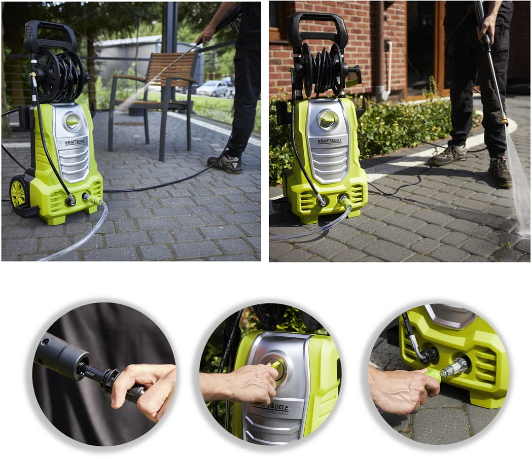 Kõrgsurvepesur 250bar 2500W KD423