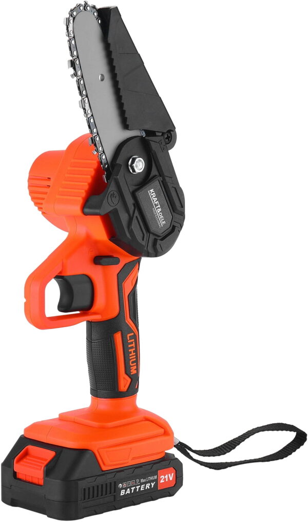 AKU OKSASAAG 21V 4″ + PIKENDUSVARRAS KD10642
