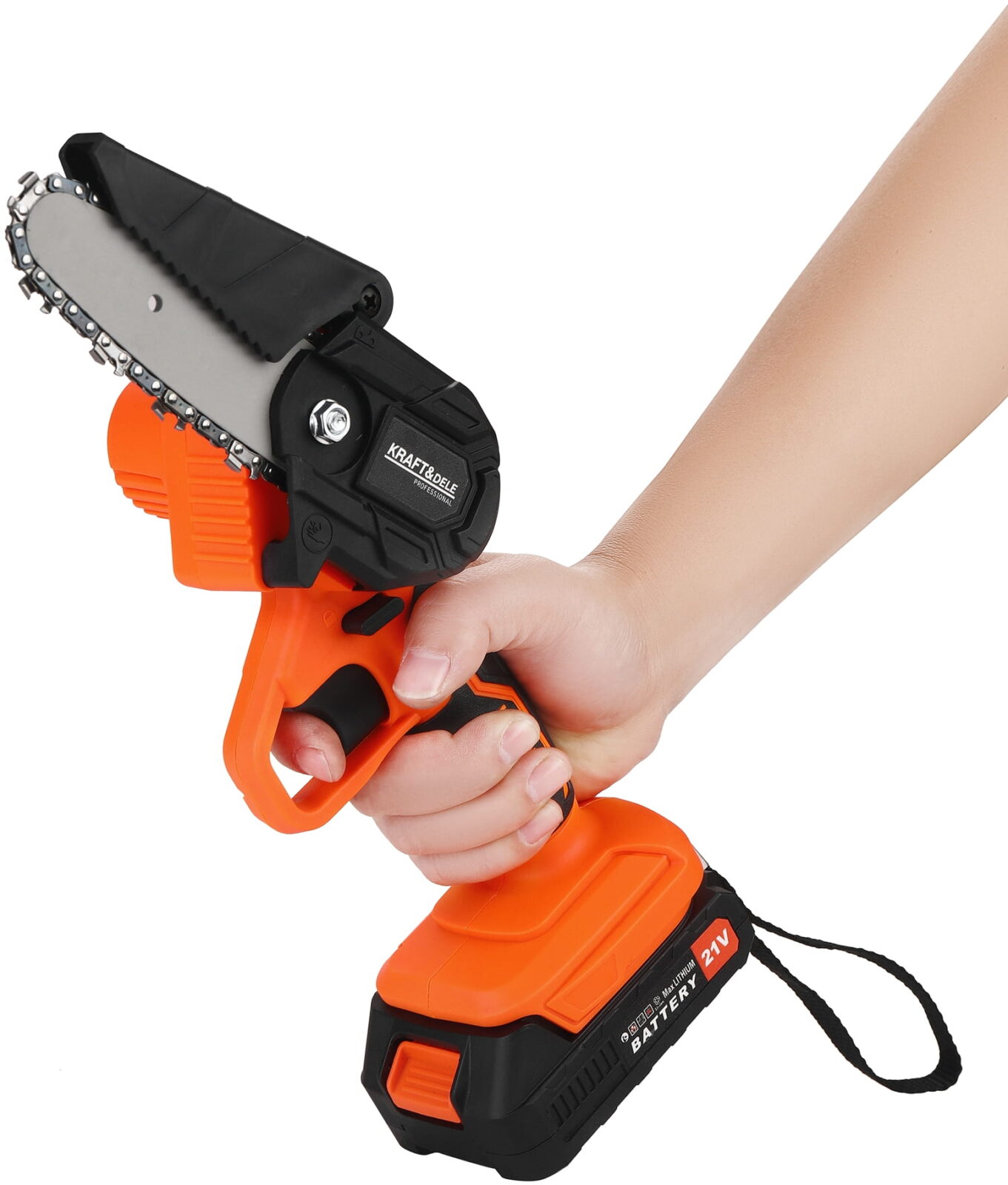 AKU OKSASAAG 21V 4″ + PIKENDUSVARRAS KD10642
