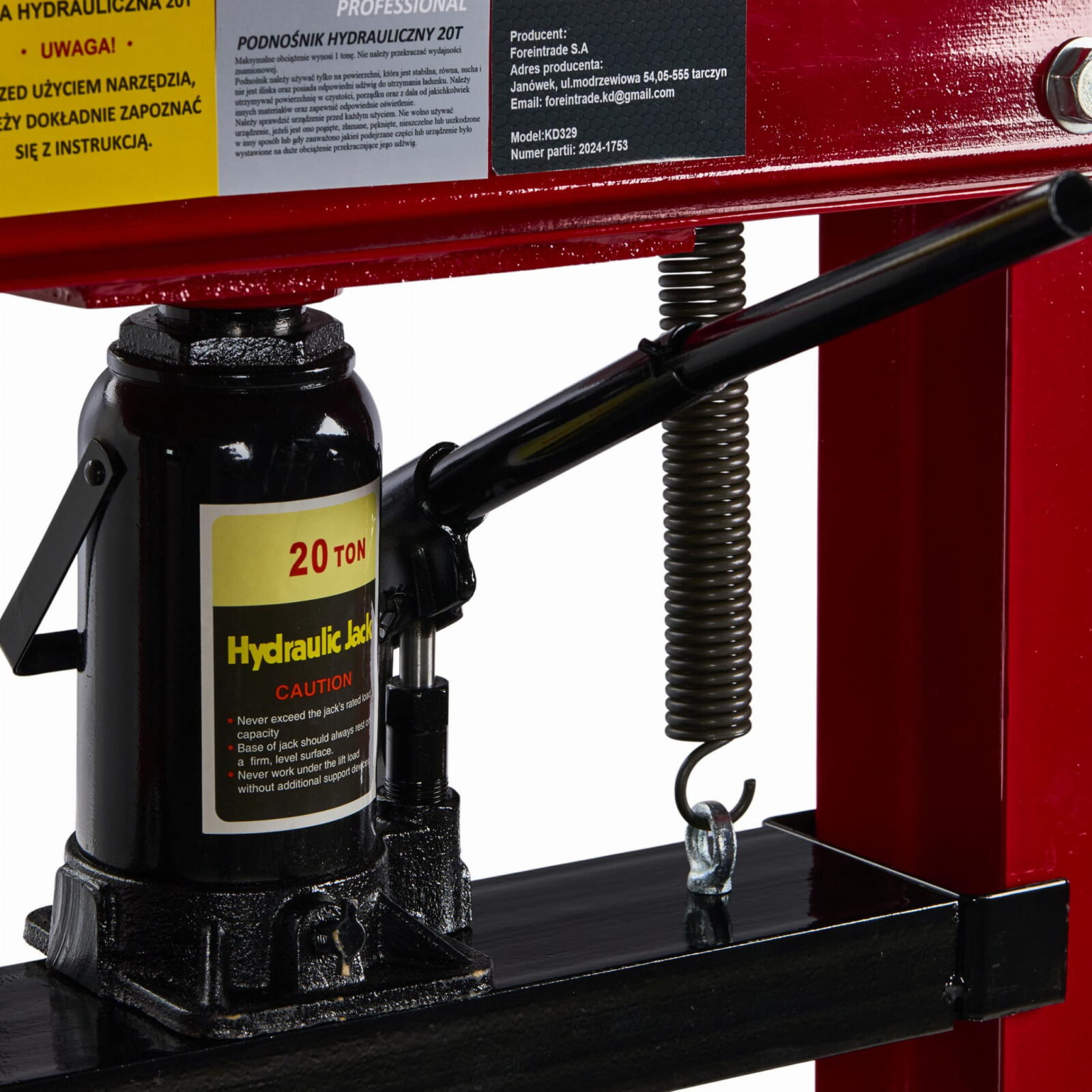 HÜDRAULILINE PRESS 20T KD329