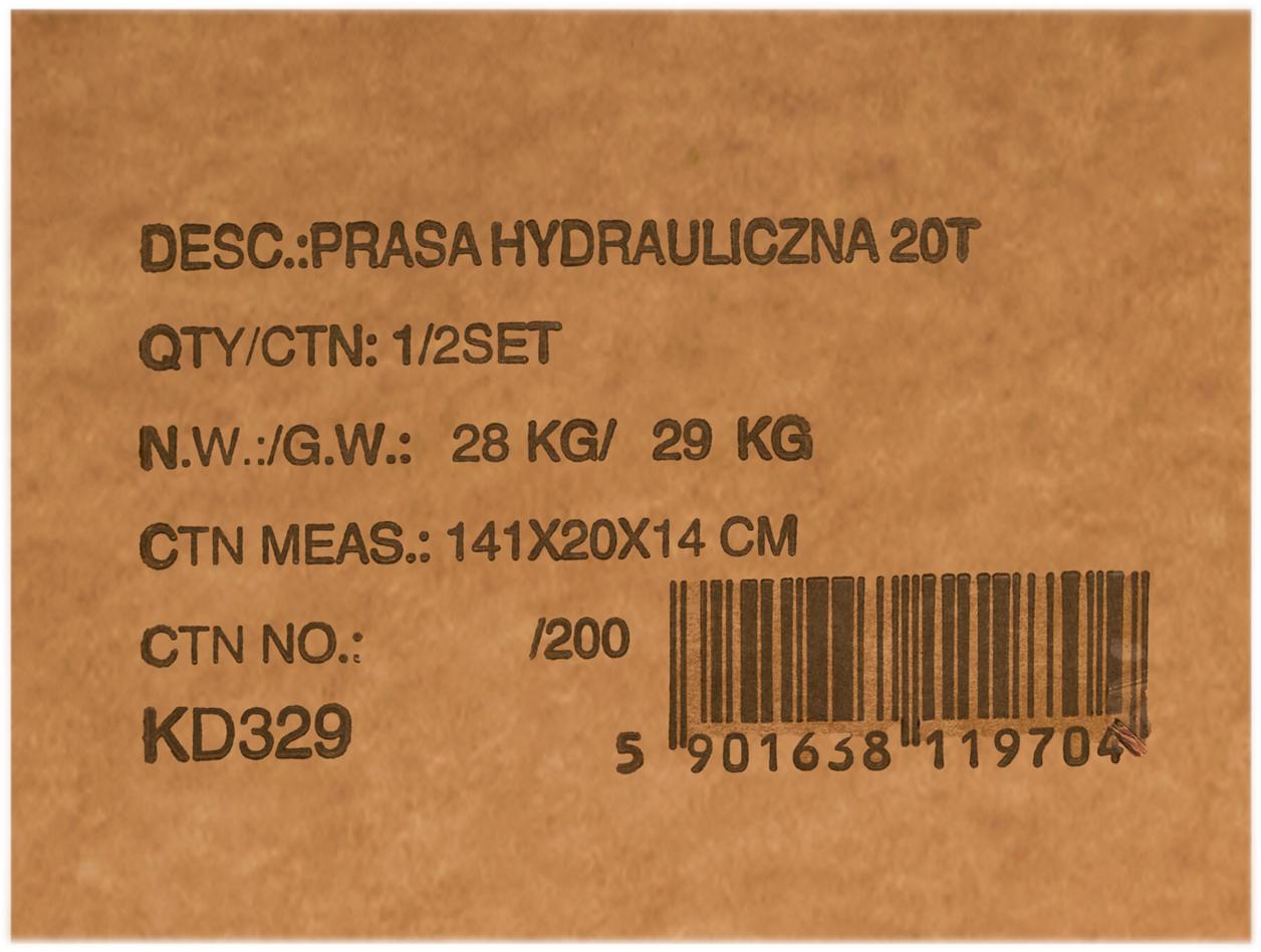 HÜDRAULILINE PRESS 20T KD329