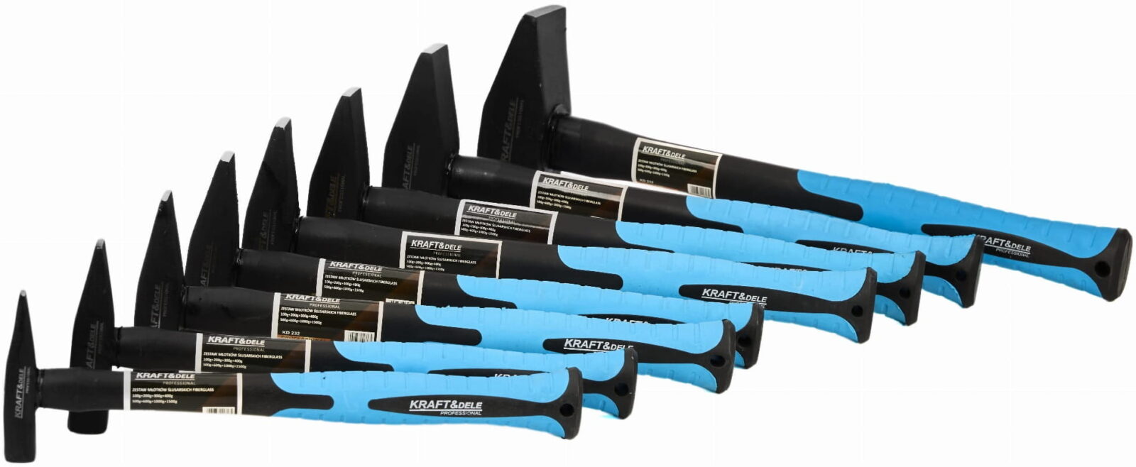 Haamerite komplekt Fiberglass 8 tk KD232