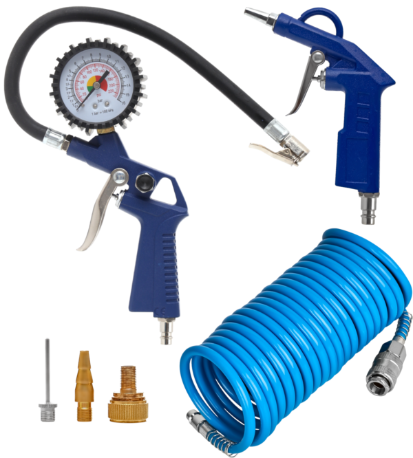 Pneumaatiliste tööriistade komplekt 6 elementi KD412