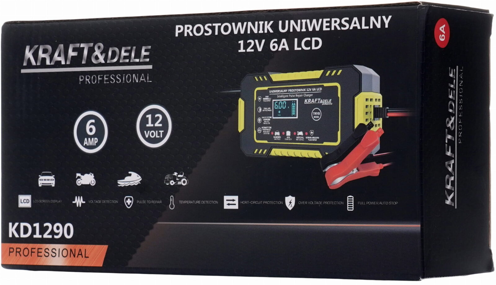 Universaalakulaadija 12V 6A KD1290