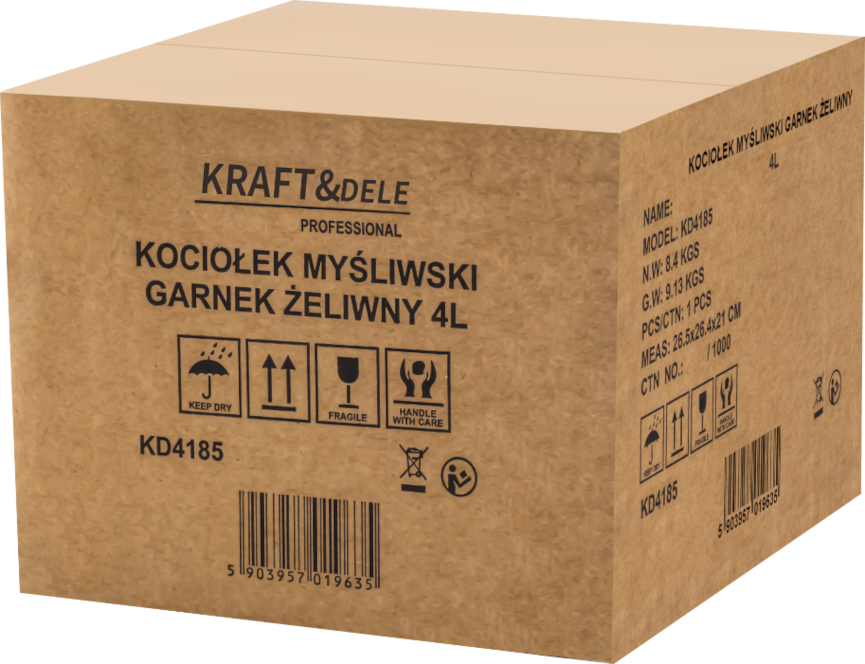 JAHIPAJAKAS / MALMPOTT 4L KD4185