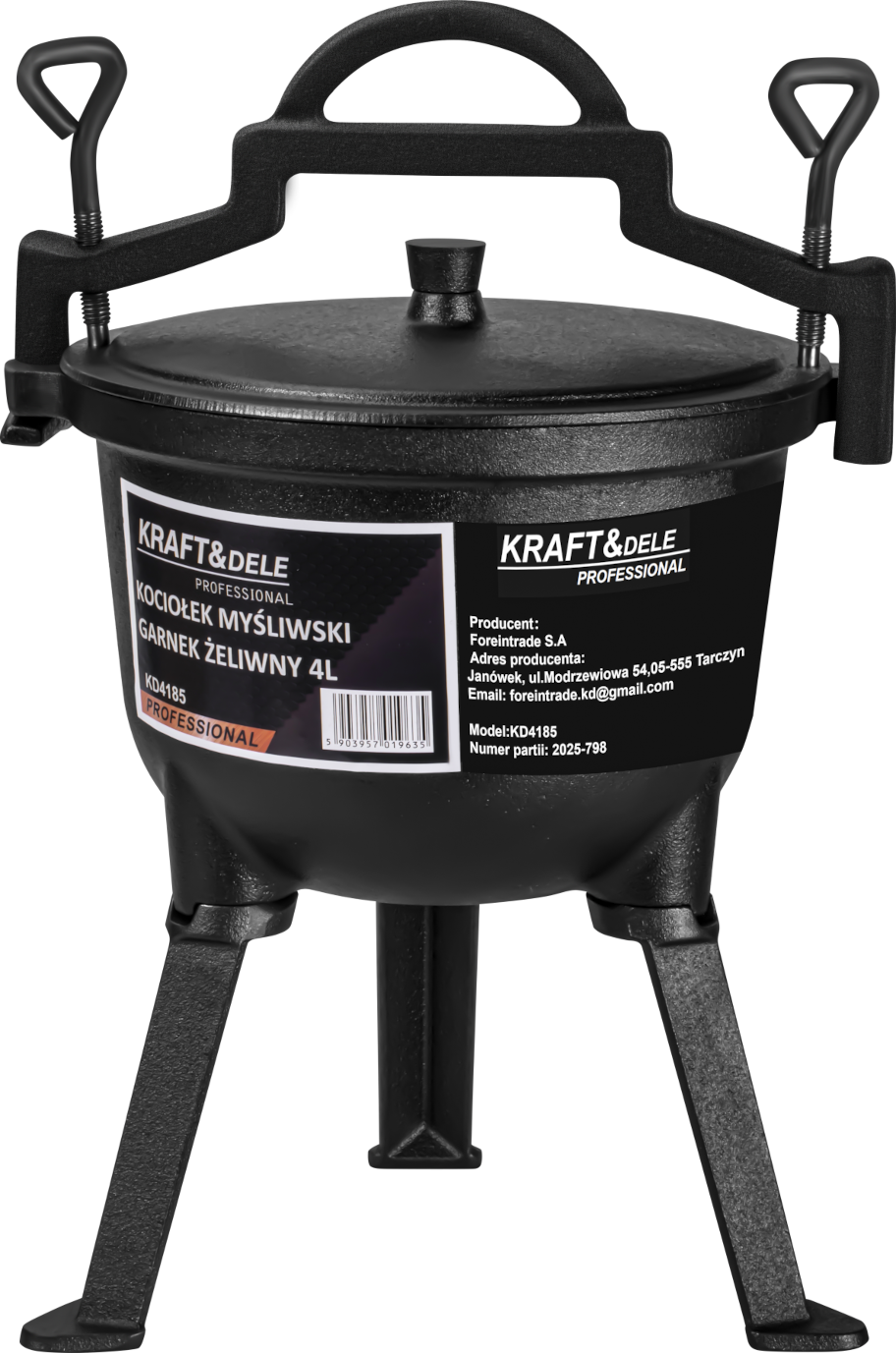 JAHIPAJAKAS / MALMPOTT 4L KD4185