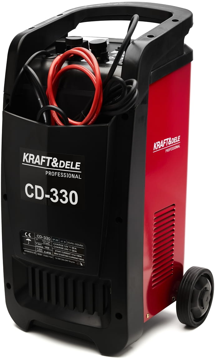 Akulaadija käivitusfunktsiooniga 180A 12/24V KD1901