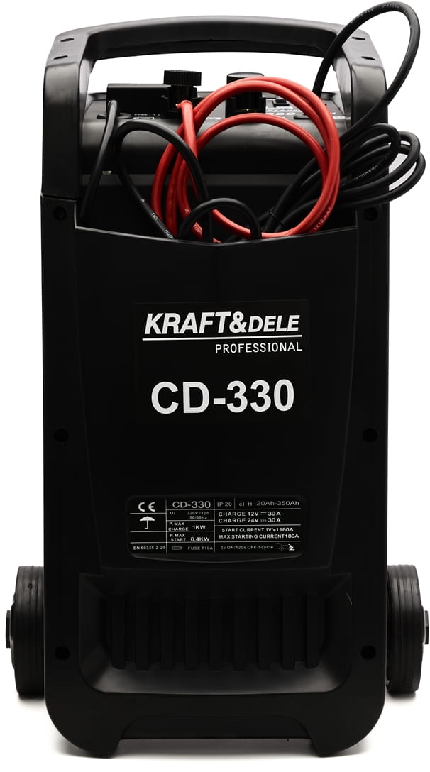 Akulaadija käivitusfunktsiooniga 180A 12/24V KD1901