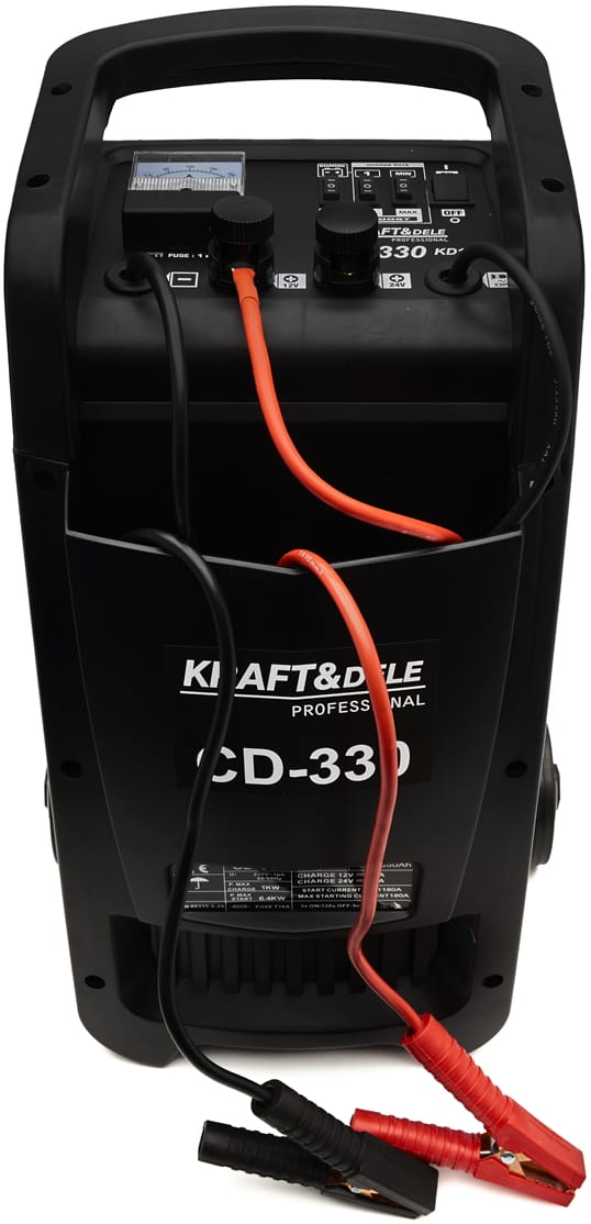 Akulaadija käivitusfunktsiooniga 180A 12/24V KD1901