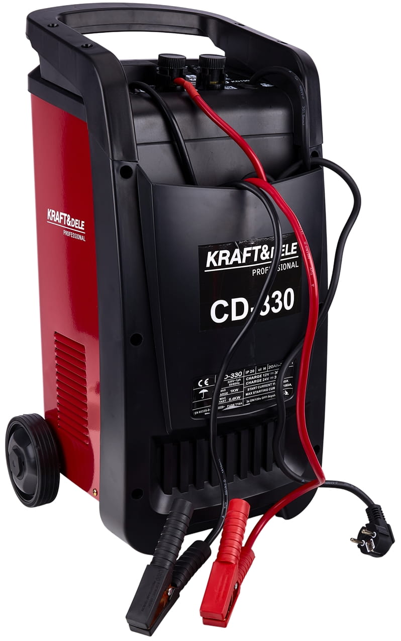 Akulaadija käivitusfunktsiooniga 180A 12/24V KD1901