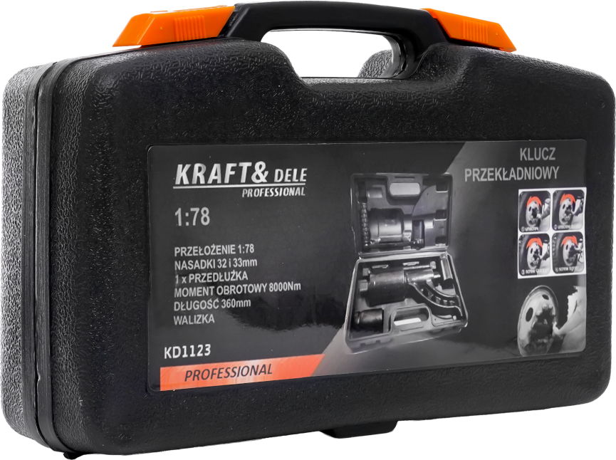 Planetaarne rattavõti 8000Nm KD1123