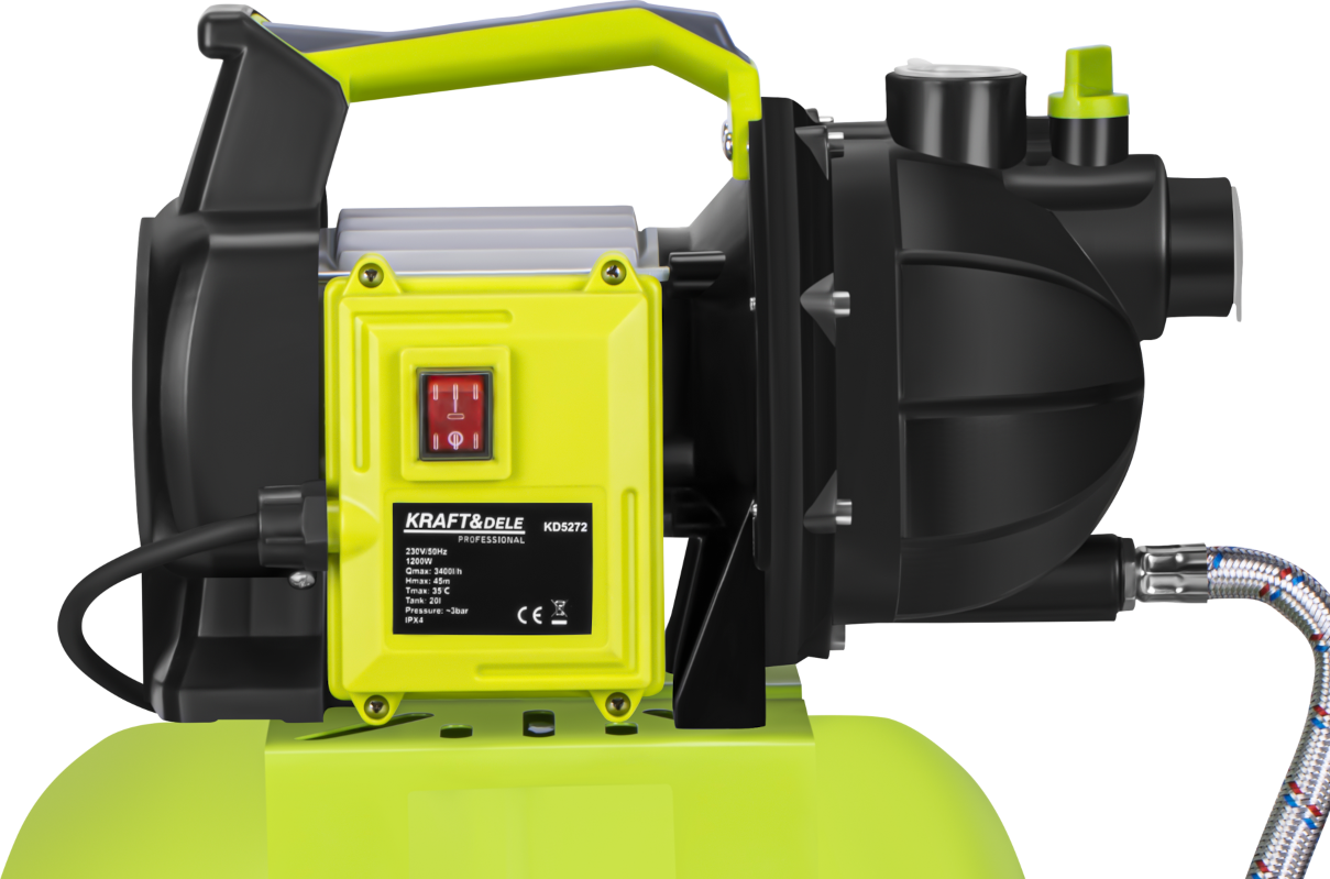 HÜDROFOORNE VEEPUMP 20L 1200W 3400L/h KD5272