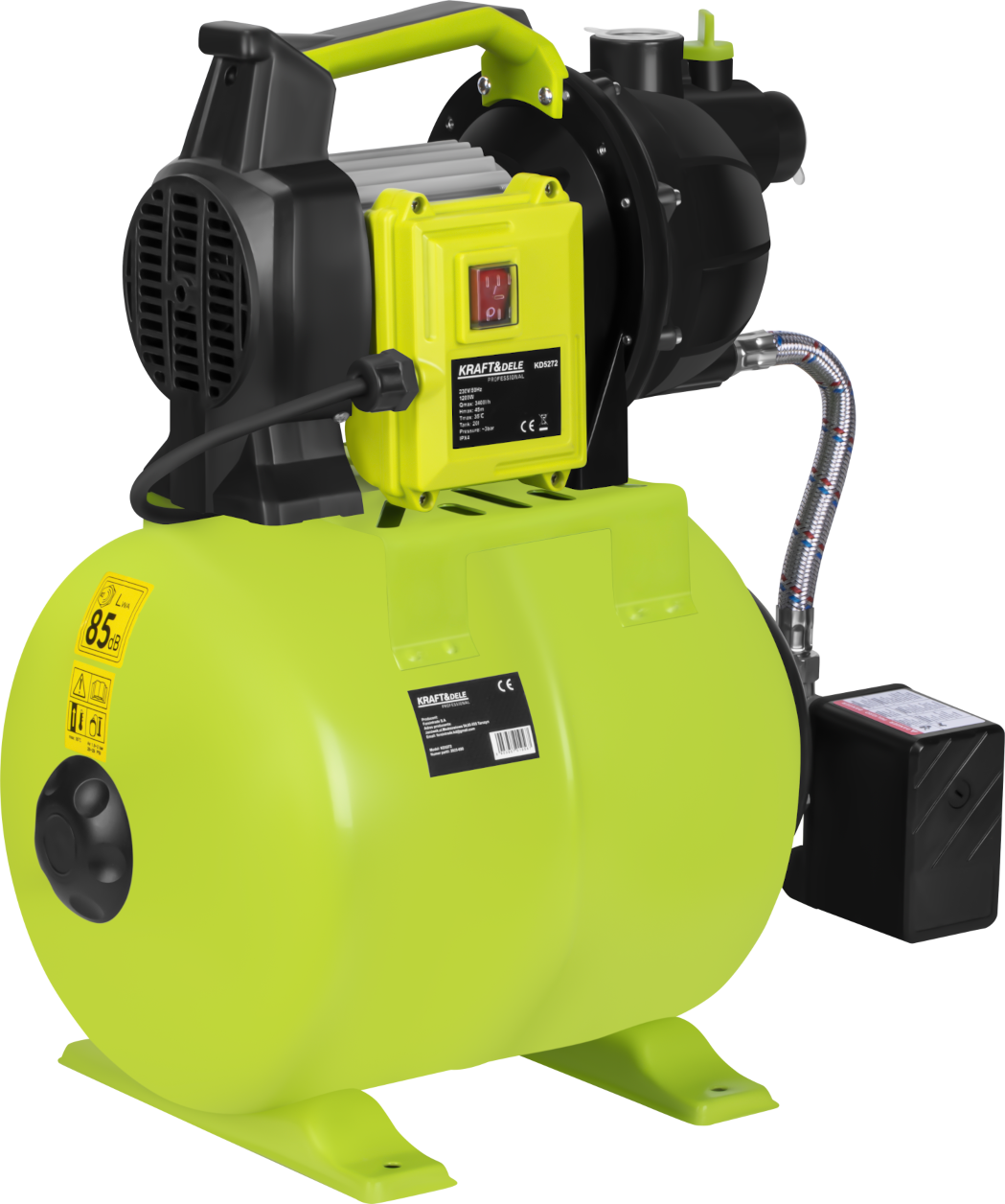 HÜDROFOORNE VEEPUMP 20L 1200W 3400L/h KD5272