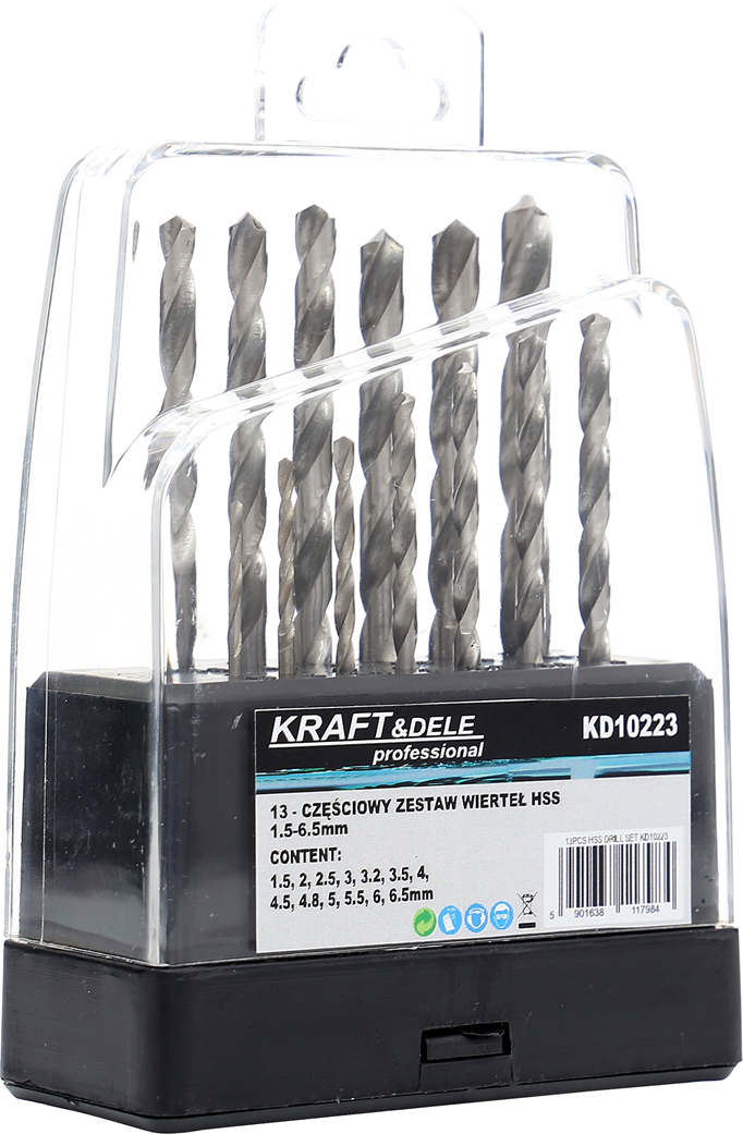HSS metallipuurid 13tk KD10223