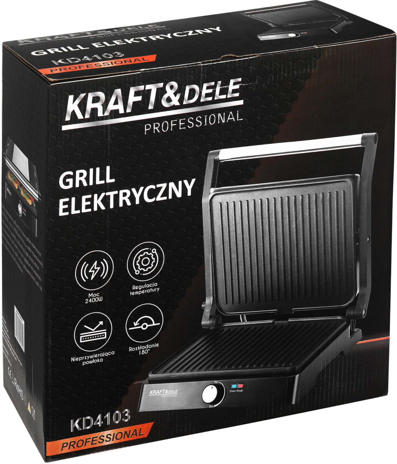 Elektriline grill 2400 W KD4103