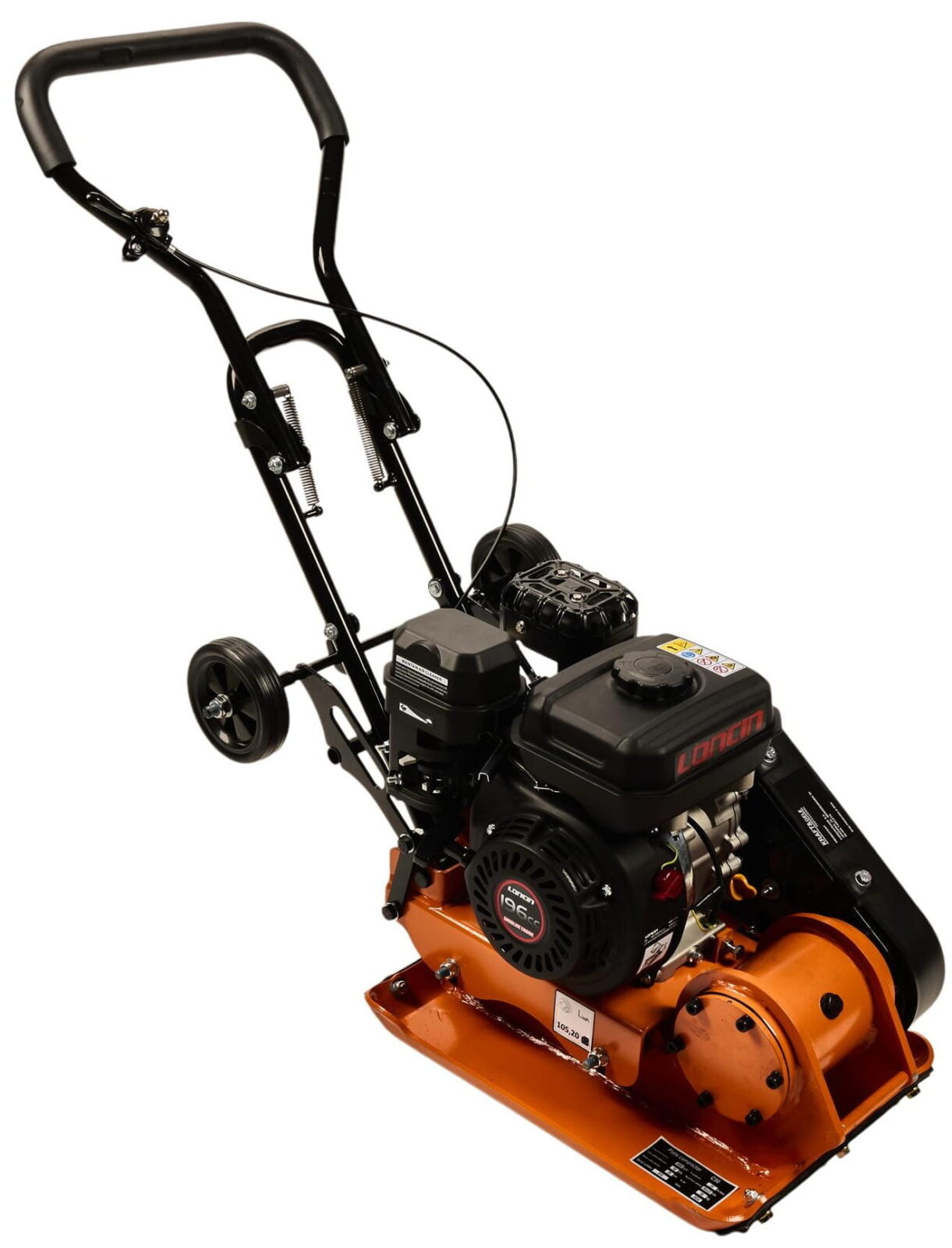 Tihendusplaat LONCIN 7HP 60kg kummiga KD1197