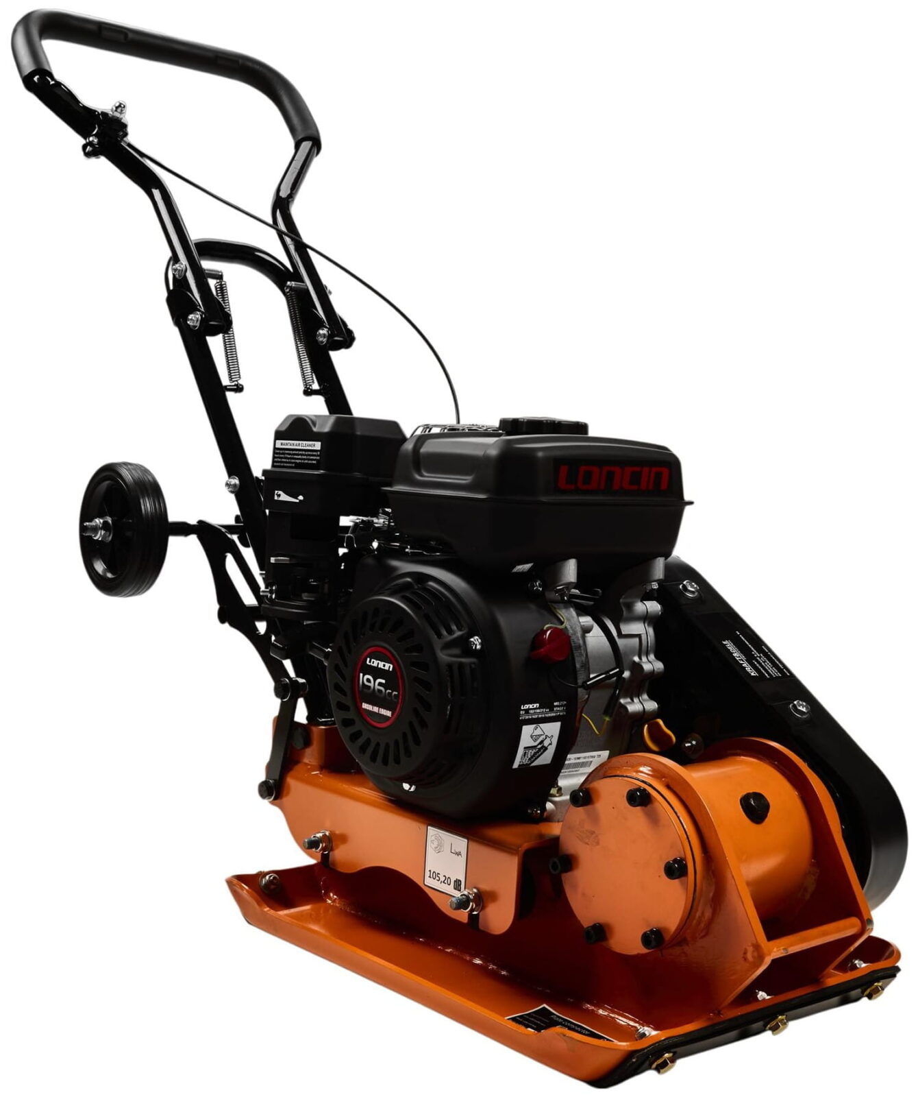 Tihendusplaat LONCIN 7HP 60kg kummiga KD1197