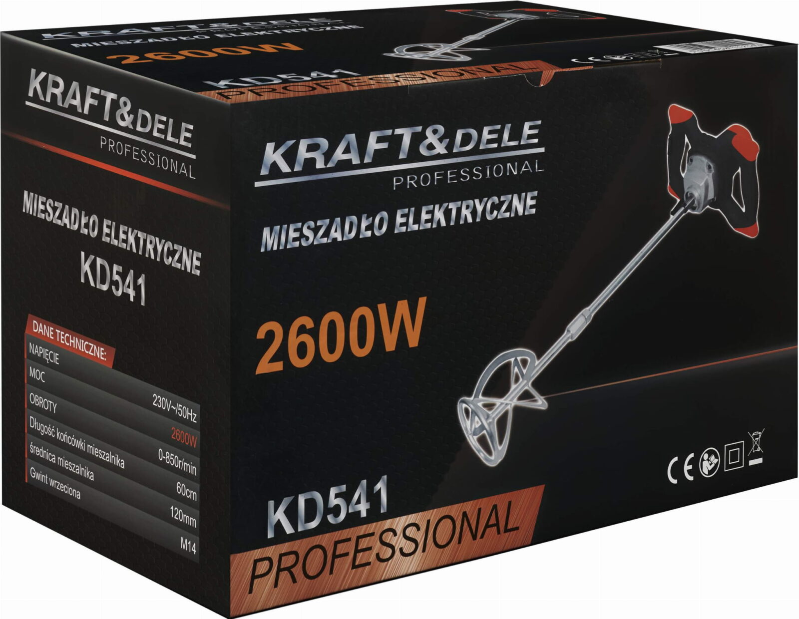 Elektriline segisti 2600W KD541