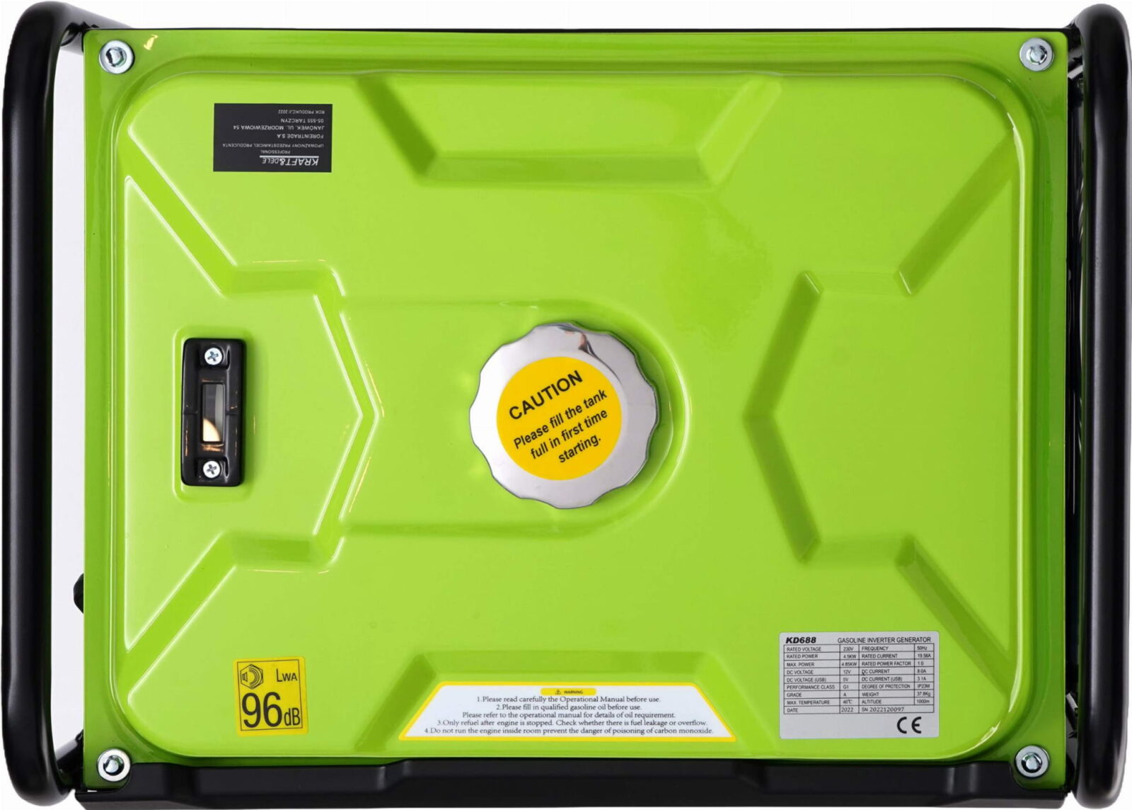 Inverter-generaator 4,5kW / 4,85kW KD688