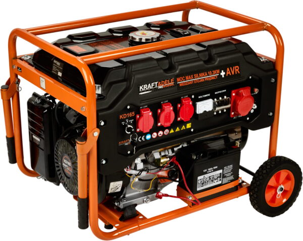 Generaator 5500W 12/230V/380V KD165