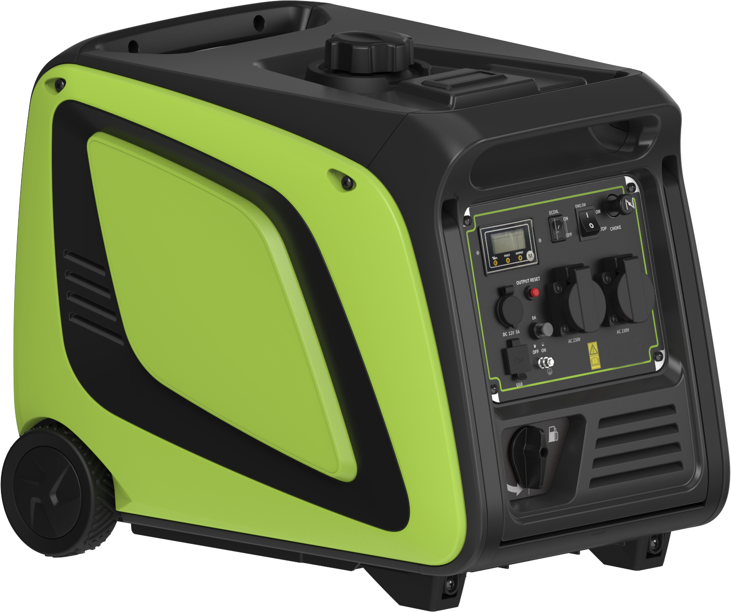 Inverter-generaator 4,5kW / 4,9kW KD686