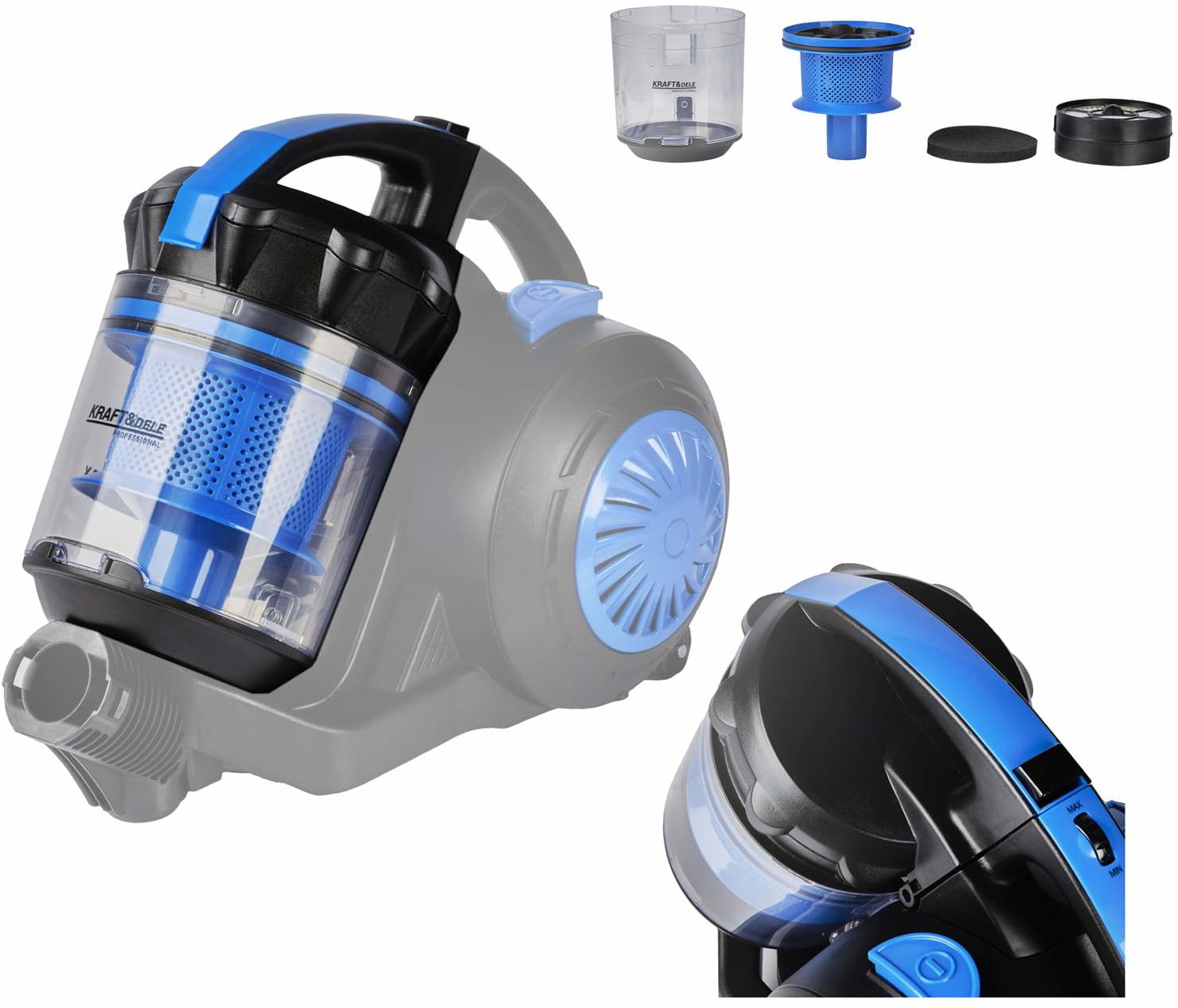 Elektriline kotivaba tolmuimeja 900W KD5155