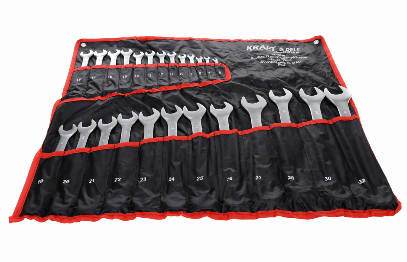 KOMBINEERITUD MUTRIVÕTMETE KOMPLEKT 25tk. CRV 6-32mm KD10930