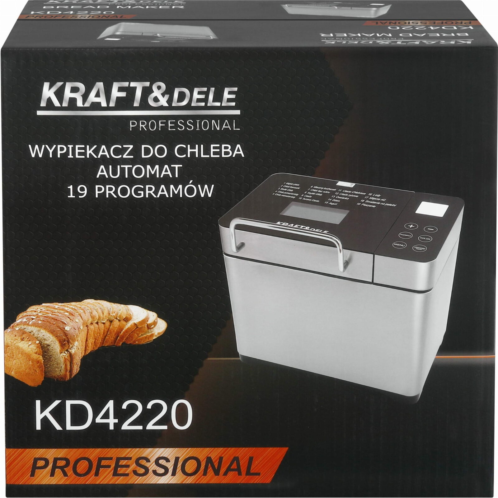LEIVAKÜPSETUSMASIN – 19 PROGRAMMI KD4220