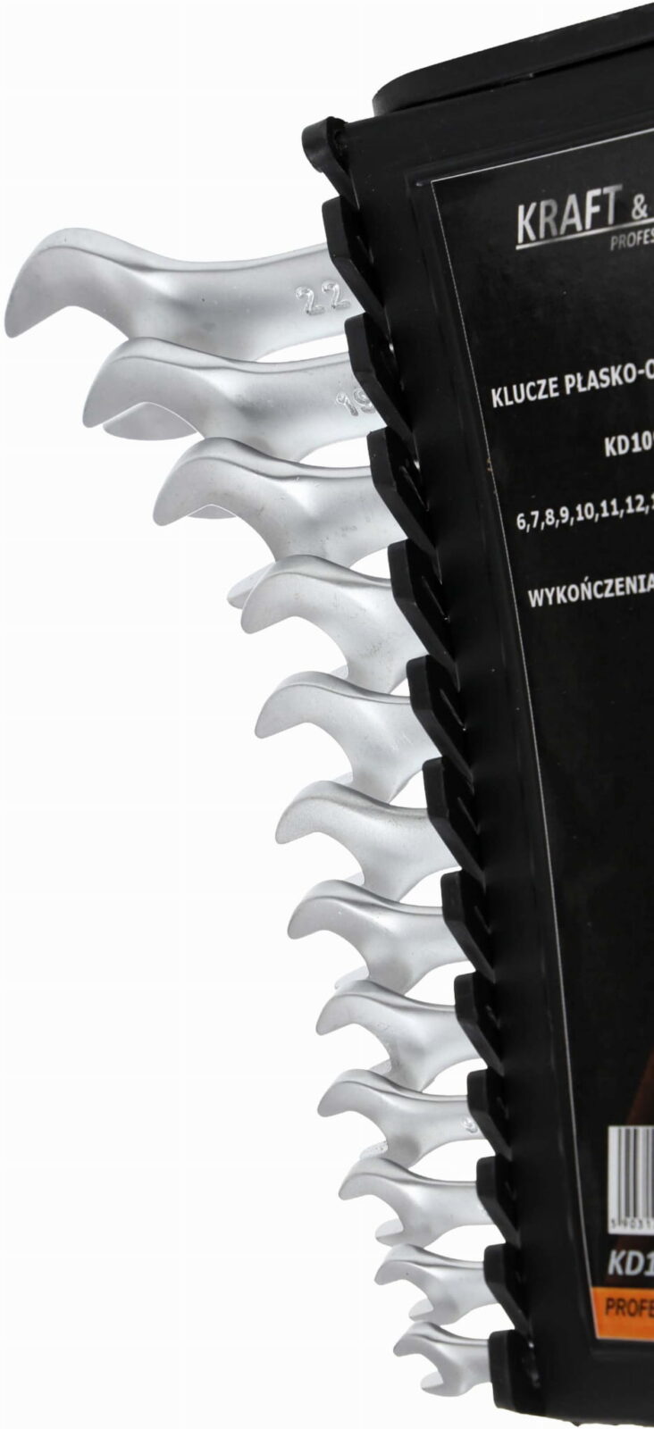 Kombineeritud mutrivõtmed 12tk. CRV 6-22mm KD10937