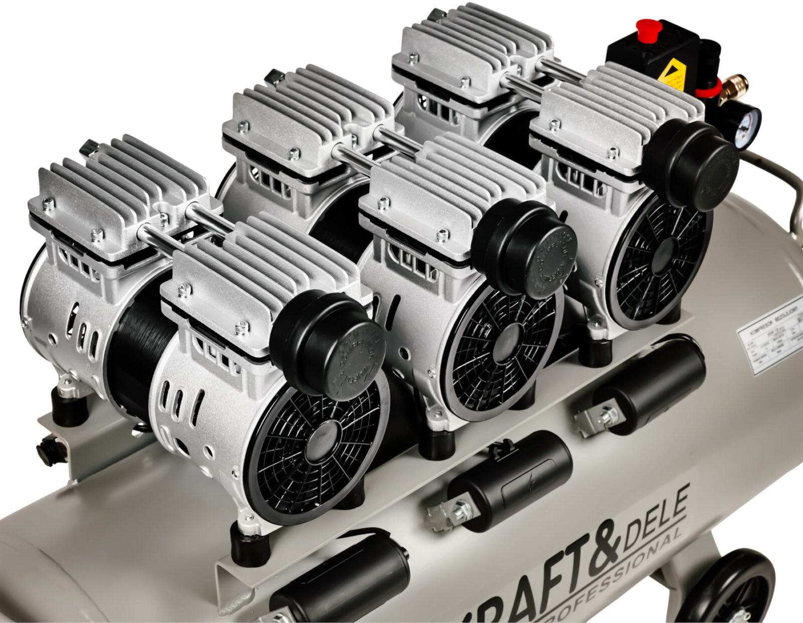 Õlivaba kompressor 100L 3 x 1500W KD1397