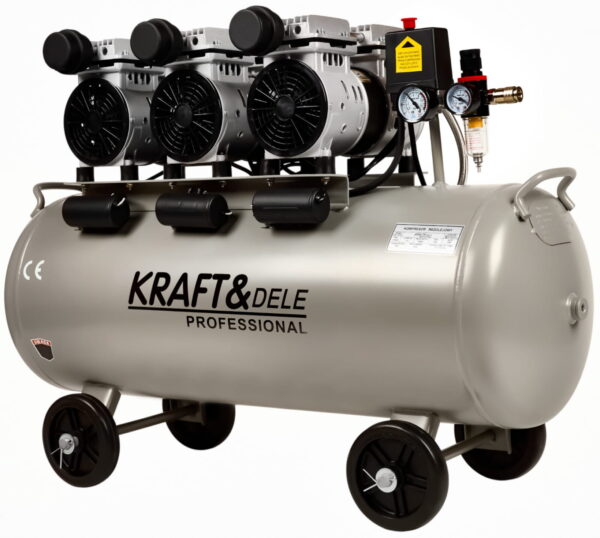 Õlivaba kompressor 100L 3 x 1500W KD1397