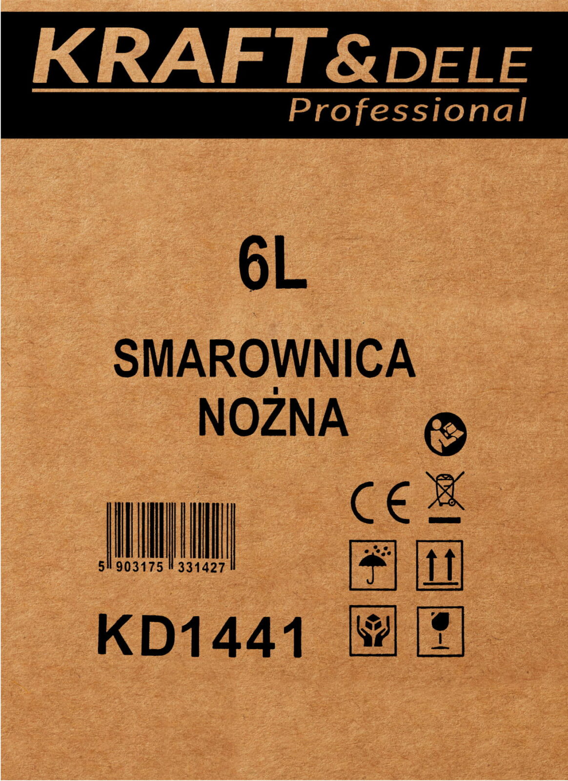 Jalaga määrimispüstol 6L KD1441