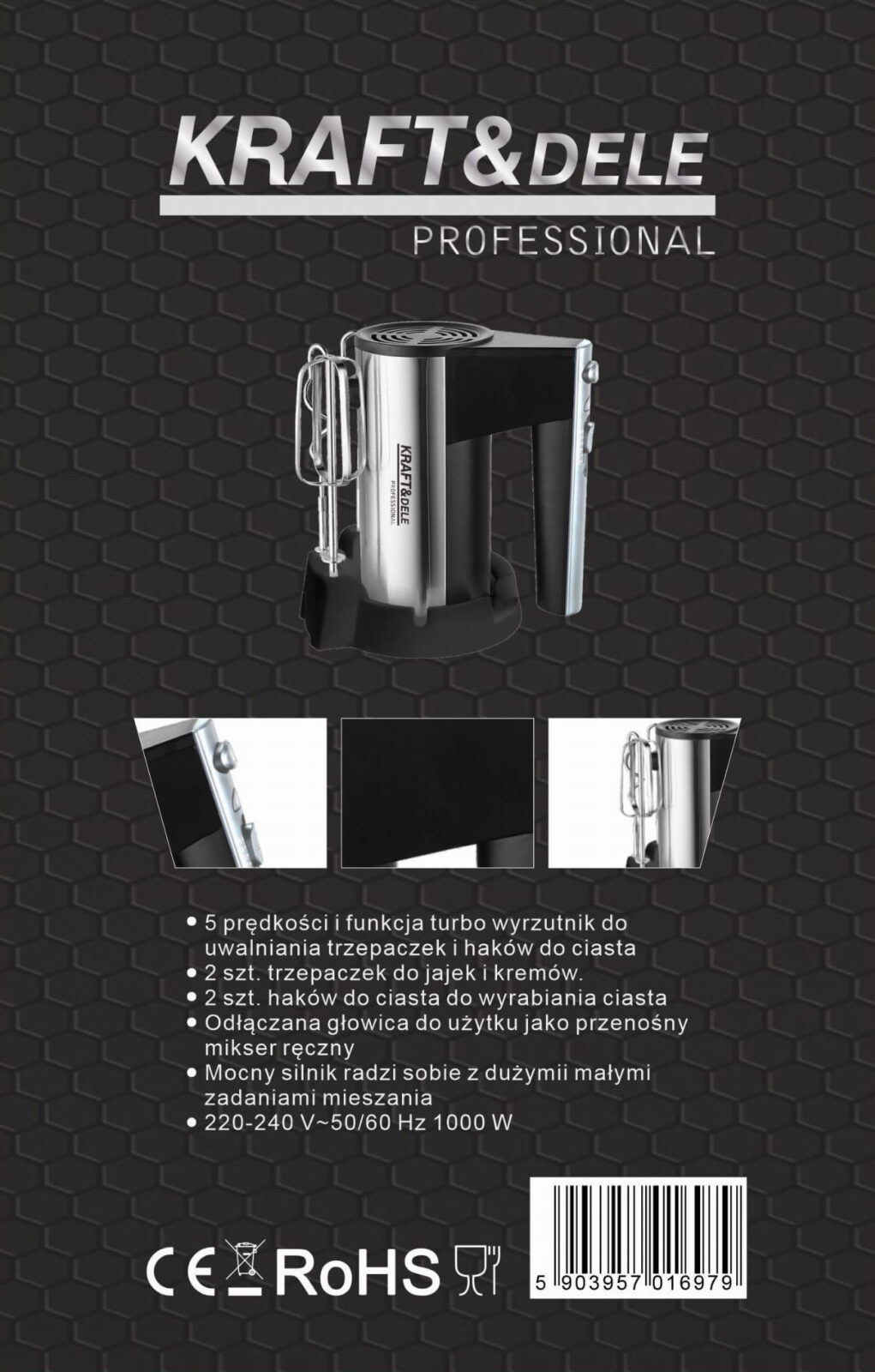 Käsimikser köögis 1000W KD4142