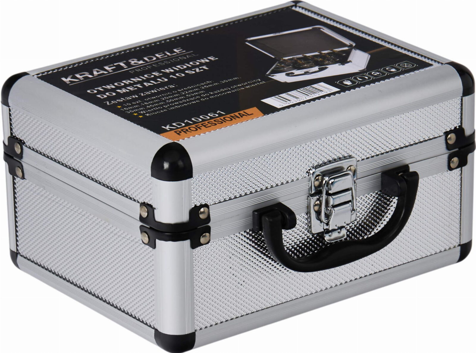Karbiidfrees-puurid metallile 10 tk KD10061