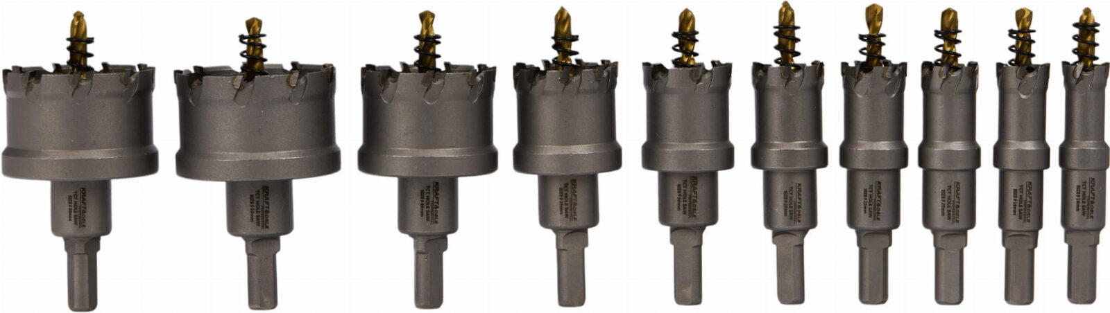 Karbiidfrees-puurid metallile 10 tk KD10061