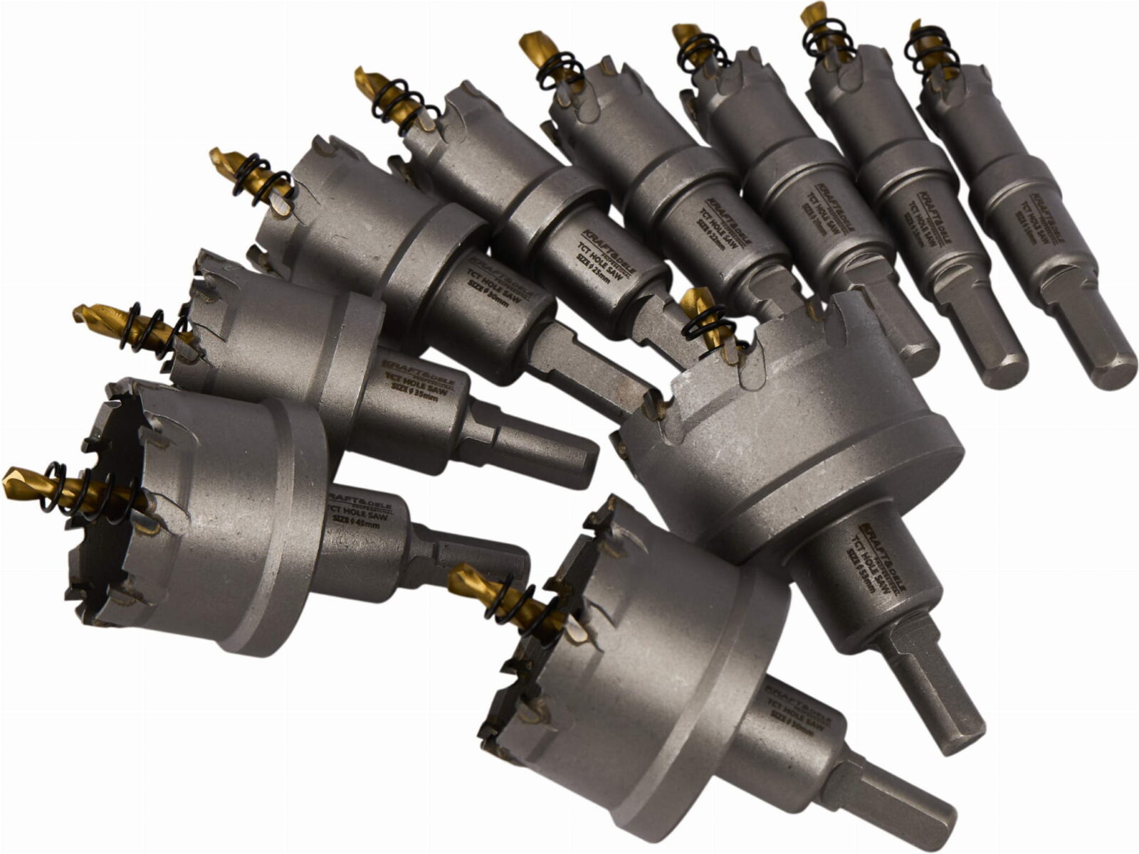 Karbiidfrees-puurid metallile 10 tk KD10061