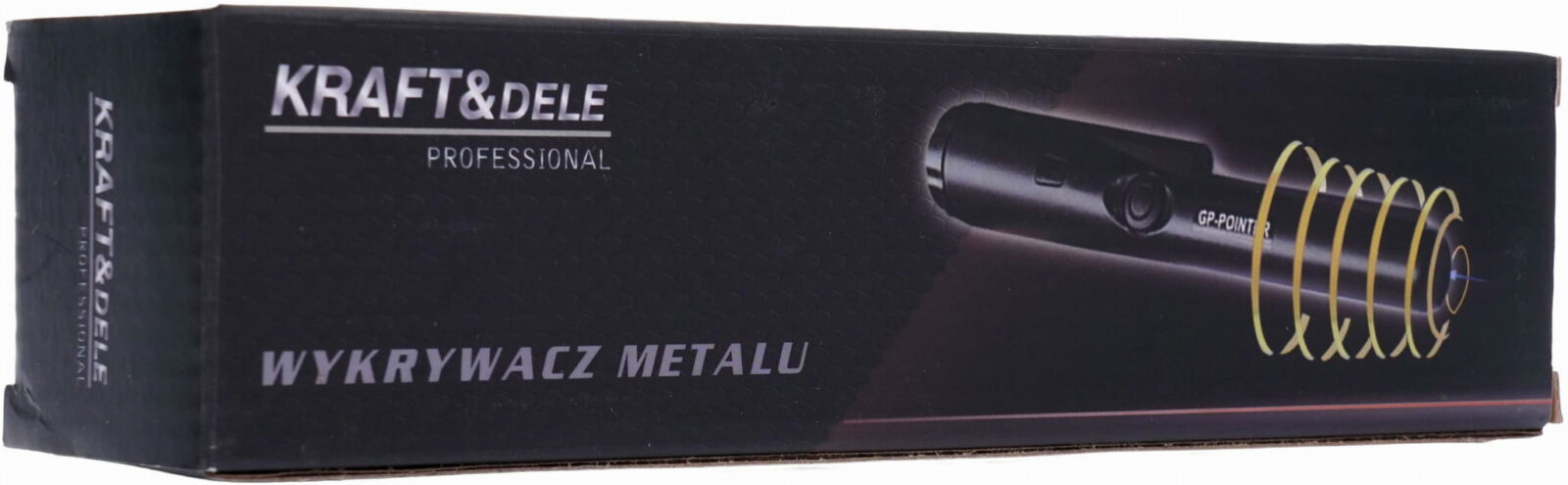 Metallidetektor + kaitsekott KD10404