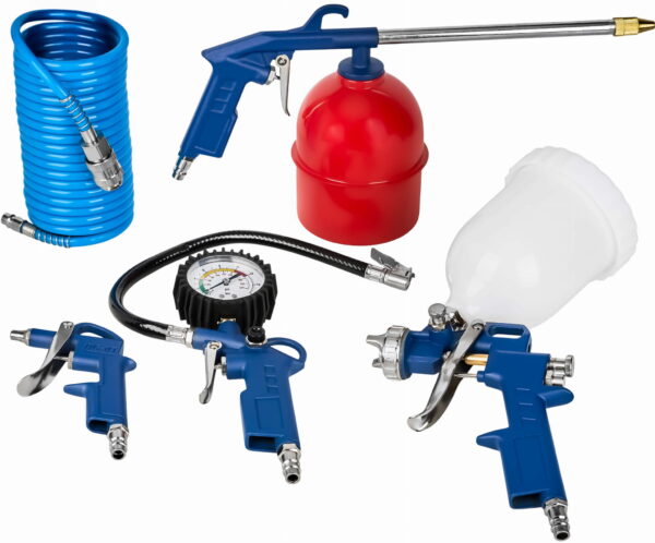 Pneumaatiliste tööriistade komplekt 5 elementi KD410