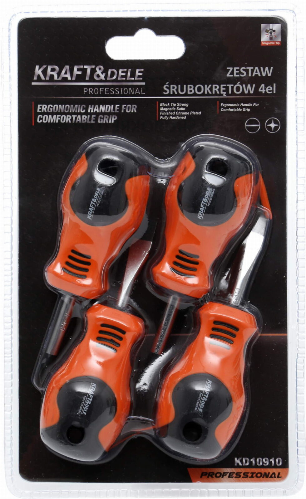 Kruvikeerajate komplekt 4 tk. KD10910