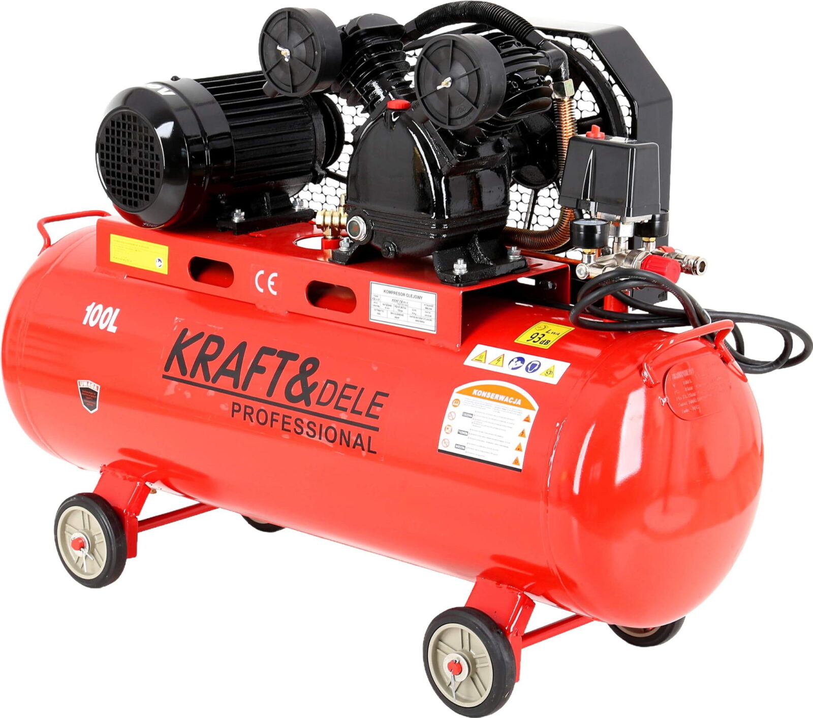 Õlikompressor 100L 400V KD404