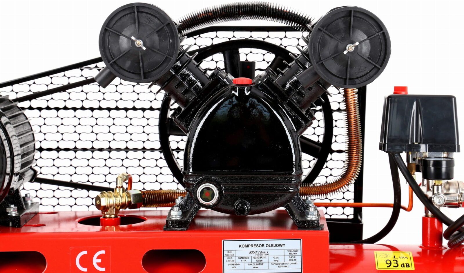 Õlikompressor 100L 400V KD404