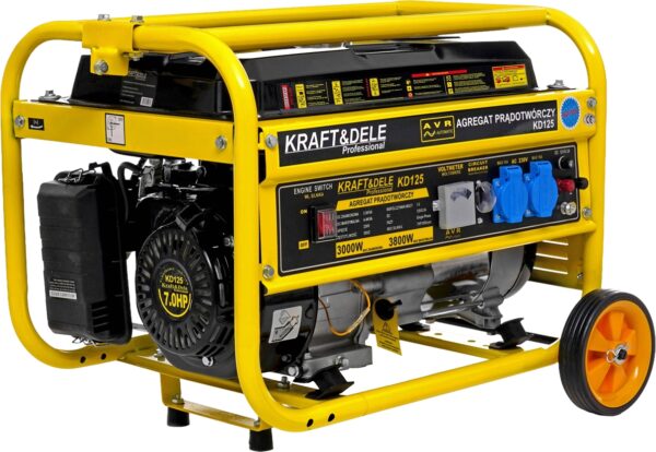 Generaator 3 kW / 3,8 kW MAX / 230 V KD125