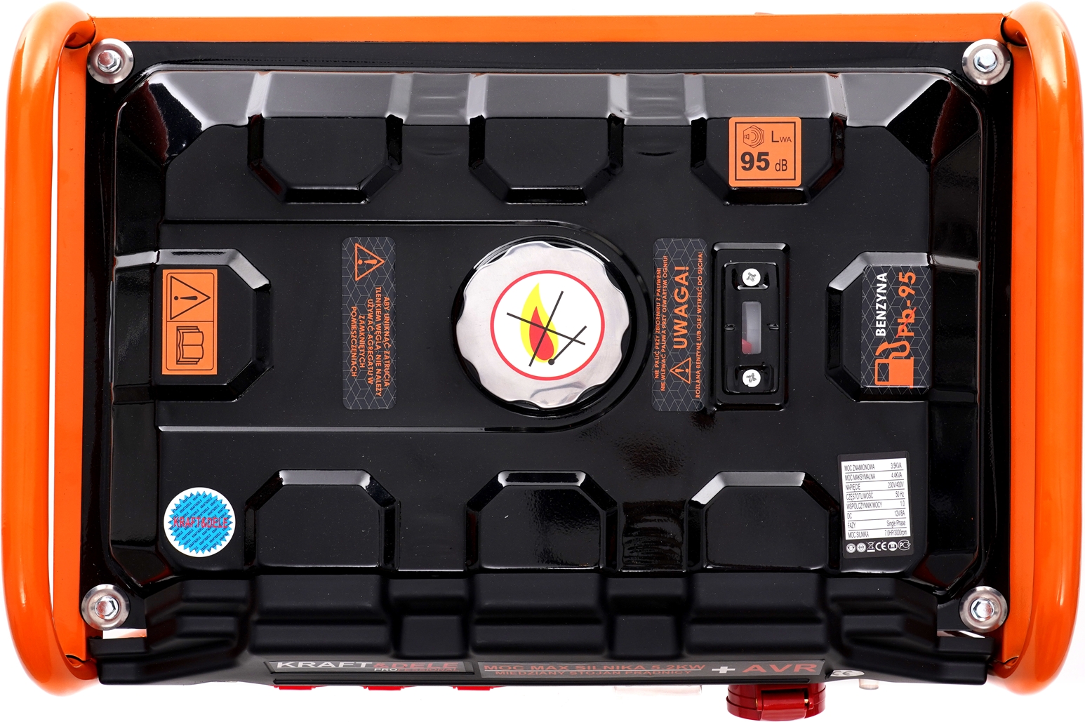 Generaator 3500W 12-380V KD161