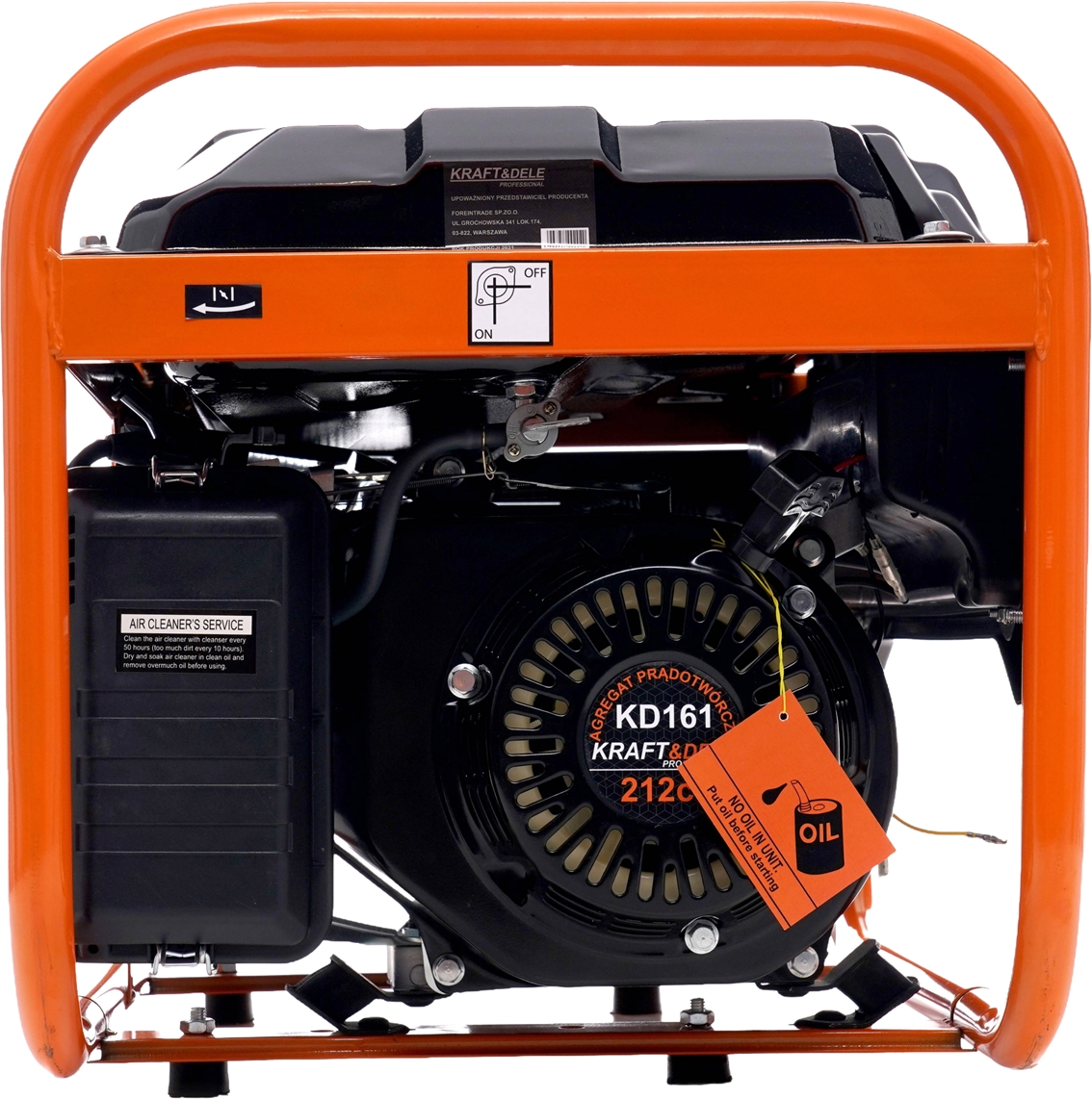 Generaator 3500W 12-380V KD161
